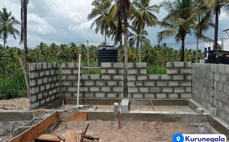  Ongoing housing project for Mr. Rohan in Kurunegala