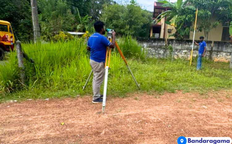  Site inspection for the upcoming housing project for Miss Chathurika at Bandaragama